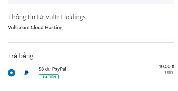 Vultr tặng 100USD để bạn thoải mái dùng thử dịch vụ VPS chất lượng 5 sao