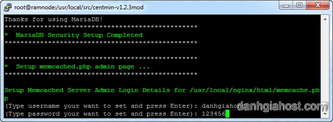 Hướng dẫn cài đặt NGINX + PHP-FPM và MariaDB cho server với Centmin Mod