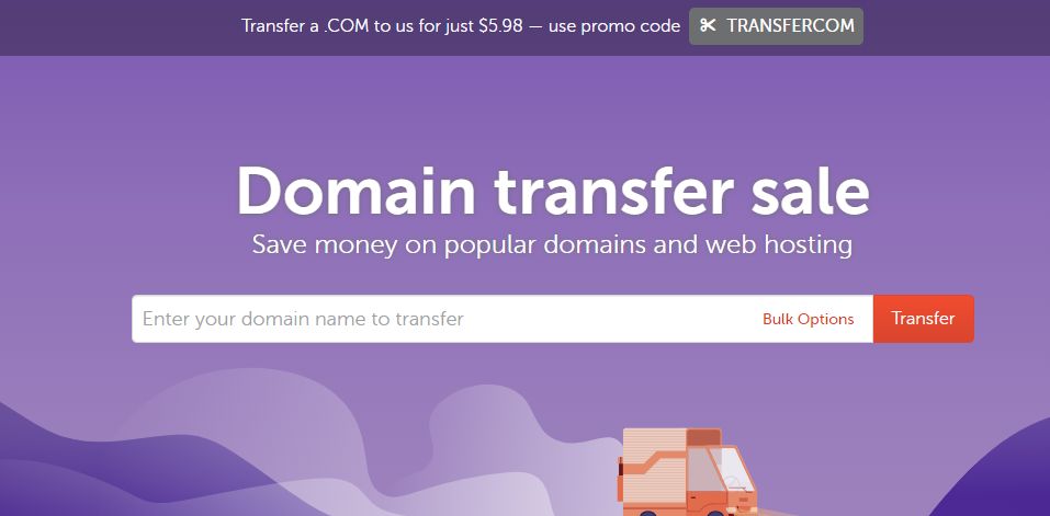 Khuyến mãi transfer domain .com về Namecheap chỉ 5.98 USD
