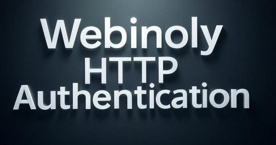 Hướng dẫn sử dụng HTTP Authentication trong Webinoly