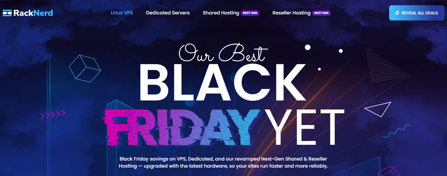 [BLACK FRIDAY 2025] RackNerd ra mắt Siêu Khuyến Mãi VPS KVM chỉ từ $10.60/Năm!